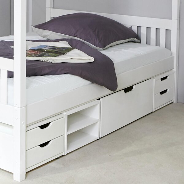 POSTEĽ S NEBESAMI, 140/200 cm biela MID.YOU - Postele, Online Only
