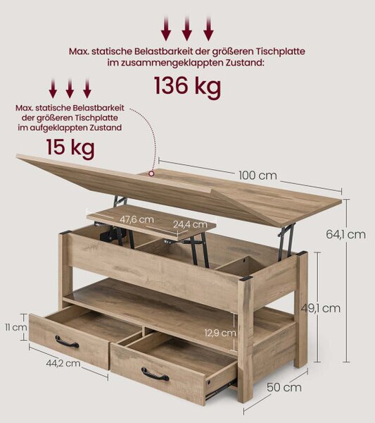 Konferenčný stolík LCT254L01
