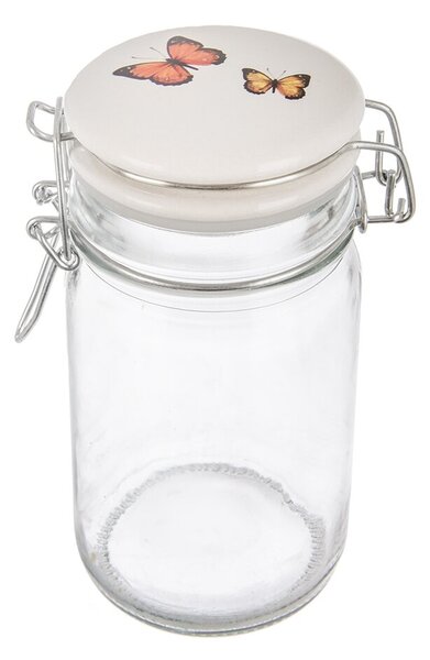 Dóza s klipovým uzáverom JAR motýľ 0,25 l