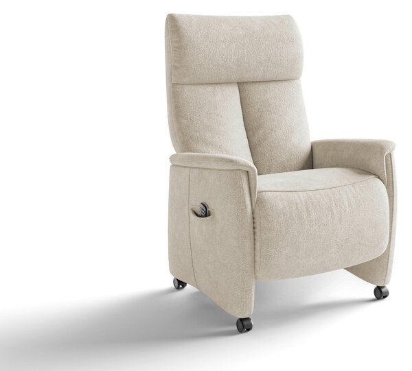 RELAXAČNÉ KRESLO, textil, strieborná Sit & More - Online Only obývacie izby, Online Only