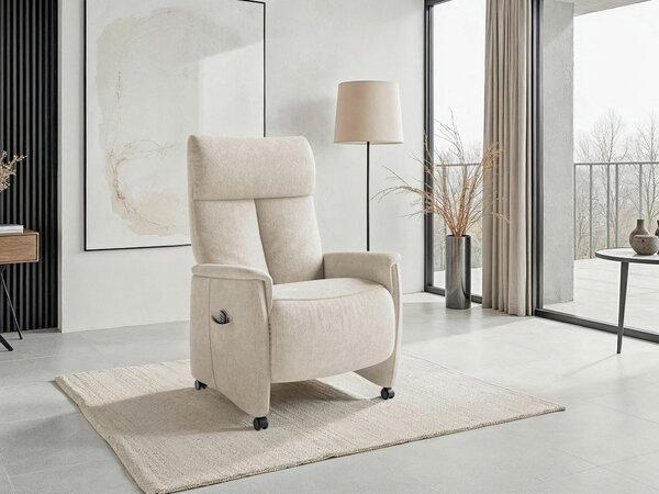RELAXAČNÉ KRESLO, textil, strieborná Sit & More - Online Only obývacie izby, Online Only