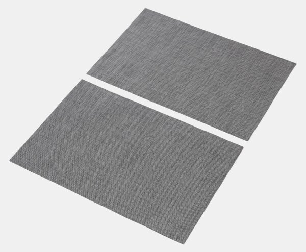 Sinsay - Jednofarebné prestierania 2 pack - stredne sivá