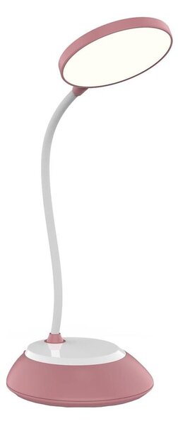 LED Stmievateľná nabíjacia stolná lampa VISUA LED/5W/5V 3000-5000K ružová