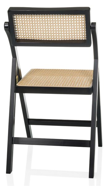 SKLADACIA STOLIČKA, hnedá, čierna Gardenson - Stoličky, Online Only