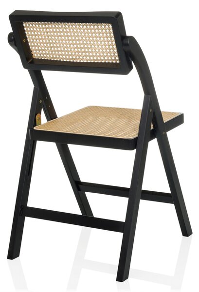 SKLADACIA STOLIČKA, hnedá, čierna Gardenson - Stoličky, Online Only