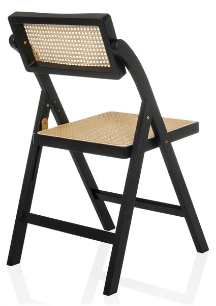 SKLADACIA STOLIČKA, hnedá, čierna Gardenson - Stoličky, Online Only