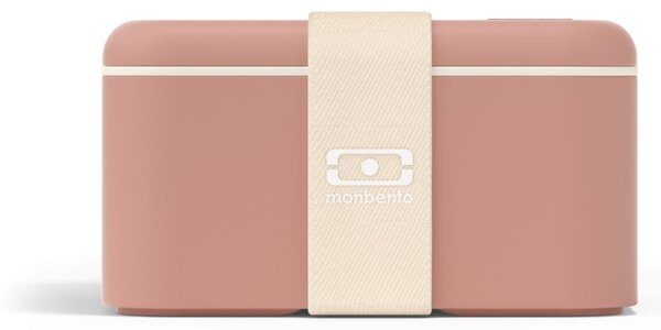 Desiatový box Monbento Square Pink Moka 1,7 l