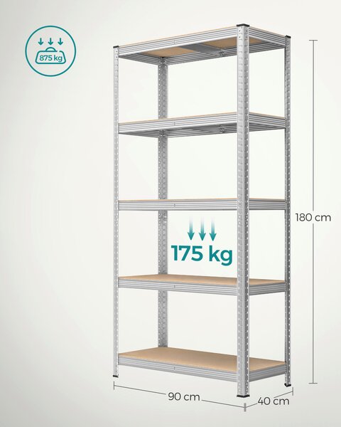 REGÁL NA ŤAŽKÉ BREMENÁ Boxxx - Online Only technická miestnosť, Online Only