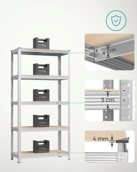 REGÁL NA ŤAŽKÉ BREMENÁ Boxxx - Online Only technická miestnosť, Online Only