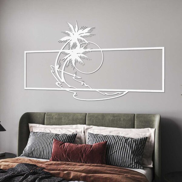 Dizajnová drevená dekorácia kvetinový ornament | SENTOP HDF0323