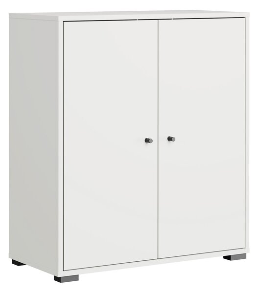SKRINKA NA TOPÁNKY, biela, 70/80/33 cm P & B - Online Only drobný nábytok, Online Only