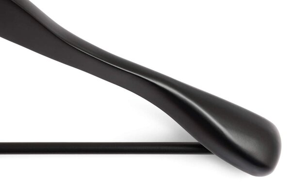 HAY Ramienka Smooth Wide with Bar set 4ks, black