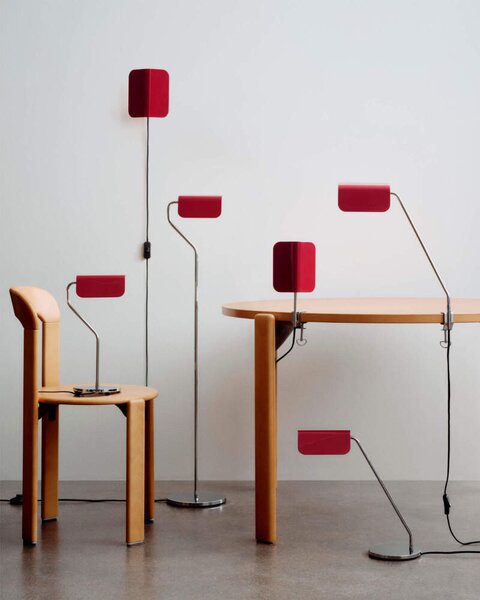 HAY Stolová lampa Apex, maroon red AD343