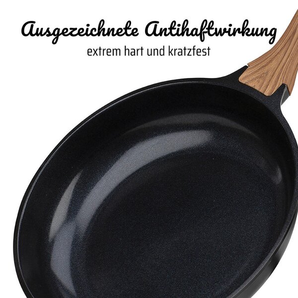SADA PANVÍC povrch Vitaflon® Quarzit 3-dielne 20+24+28 cm GSW - Online Only bytové doplnky, Online Only