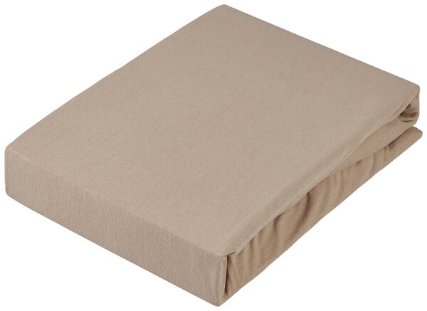 NAPÍN. PLACHTA NA TOPPER, džersej, taupe, 140/220 cm Novel - Obliečky & plachty