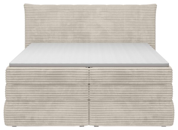 BOXSPRINGOVÁ POSTEĽ, 180/200 cm, béžová Esposa - Postele