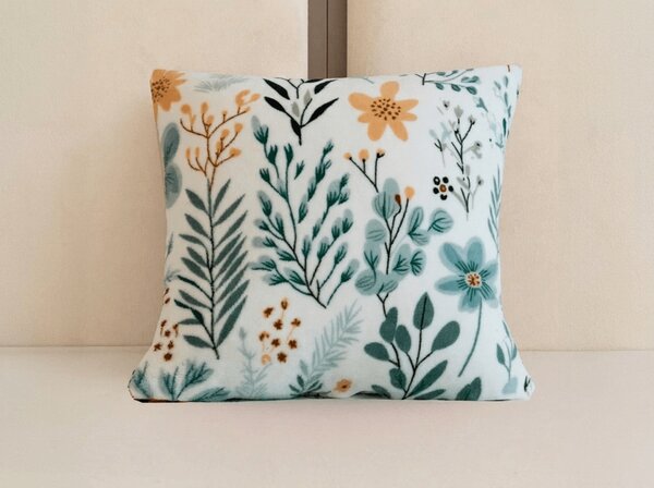 Mikroplyšová obliečka na vankúšik BOTANELLA 45x45 cm, farebný