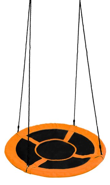 Aga Závesný hojdací kruh 90 cm Oranžový