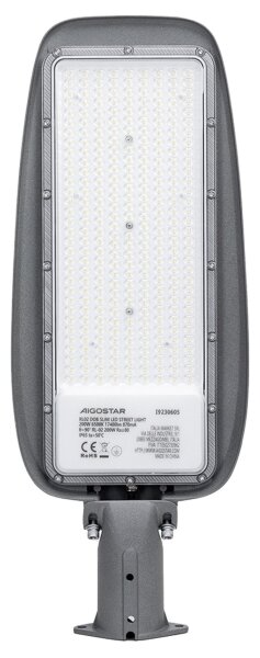 Aigostar - LED pouličné svietidlo SLIM LED/200W/230V 6500K IP65