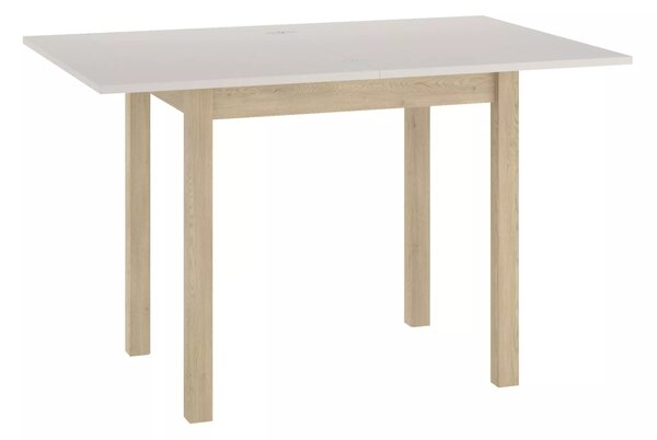 Rozkladací jedálenský stôl 80(160)x80 HELMUT - kašmír / dub cremona