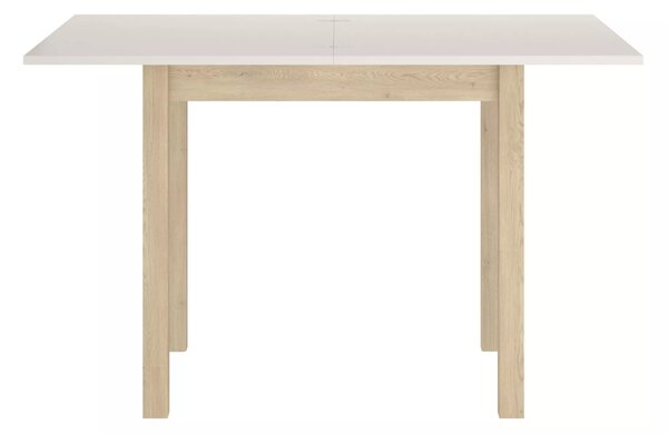 Rozkladací jedálenský stôl 80(160)x80 HELMUT - kašmír / dub cremona