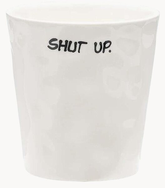 Keramická šálka na kávu Shut Up