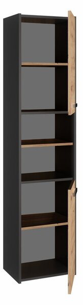Kúpeľňová skrinka S40 - antracit/dub artisan