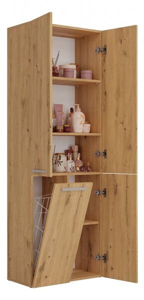 Kúpeľňová skrinka NEL 1K DD - dub artisan