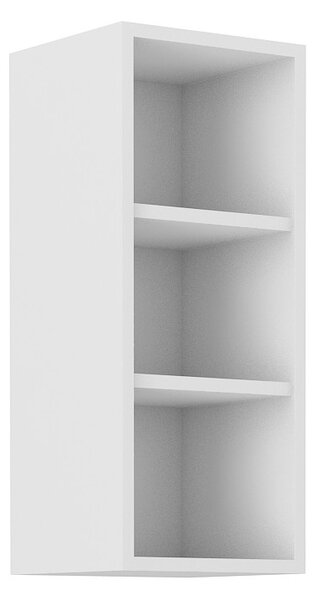 Horná otvorená skrinka LUNARA - šírka 30 cm, biela