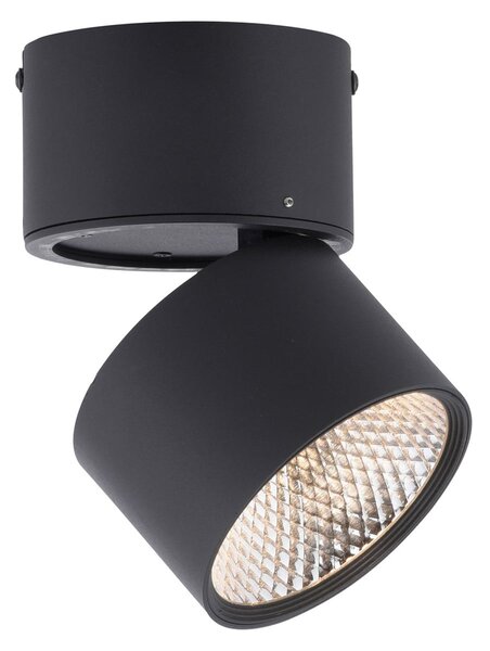 Stropné Lampa PURE, Nola, stmievateľné, Čierna, Obývacia izba, Kov, Moderný
