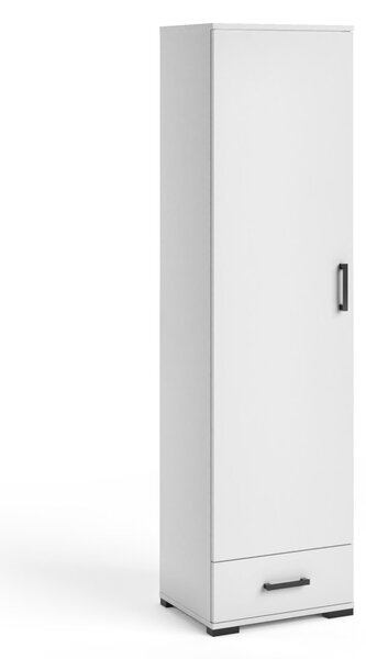 Úzka skriňa 50 cm KLENRI - biela