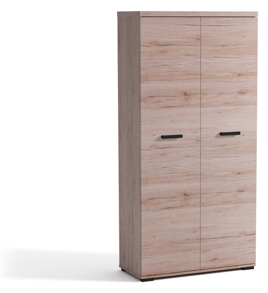 Dvojdverová skriňa 90 cm EIRENE - dub San Remo