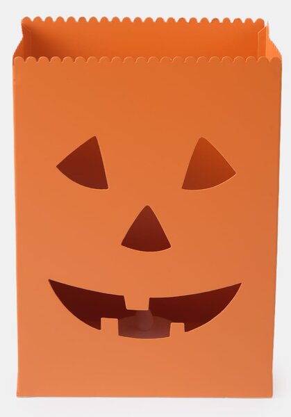 Sinsay - Stojaca LED halloweenska dekorácia s motívom tekvice - oranžová