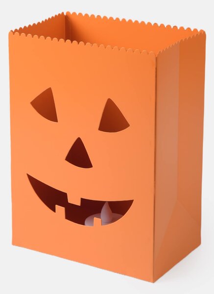 Sinsay - Stojaca LED halloweenska dekorácia s motívom tekvice - oranžová
