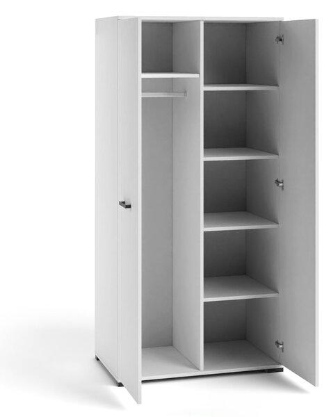 Šatníková dvojdverová skriňa 90 cm KLENRI - kašmír