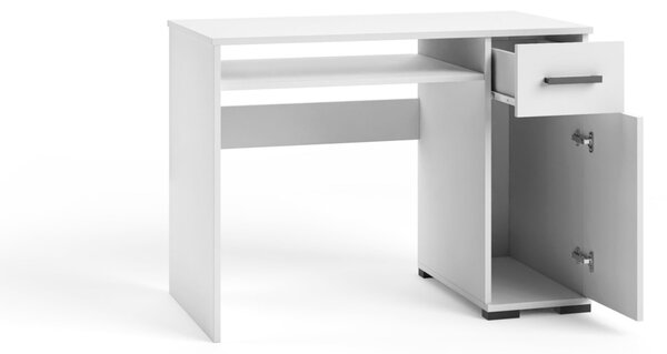 Písací stôl 90 cm KLENRI - čierny