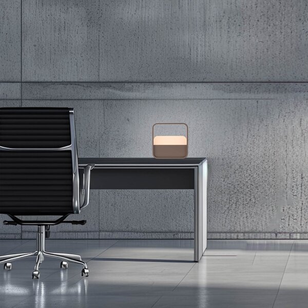 Stolové Lampa PURE, PURE Go, stmievateľné, Bronzová / Stará Mosadz, Obývacia izba, Hliník, Moderný