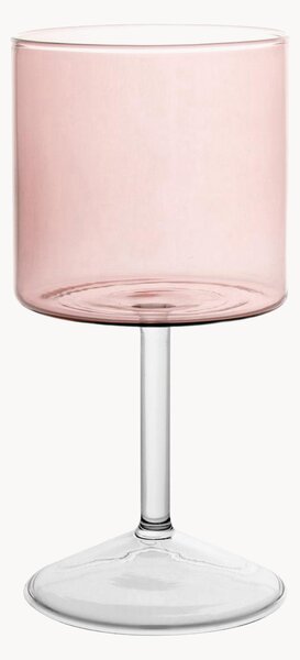 Poháre na víno z borosilikátového skla Daylight Pink, 2 ks