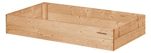 ATMOWOOD Smrekovcový vyvýšený záhon 120 x 60 x 20 cm