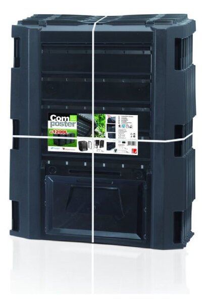PROSPERPLAST Kompostér MODUL COMPOGREEN čierny 1200l
