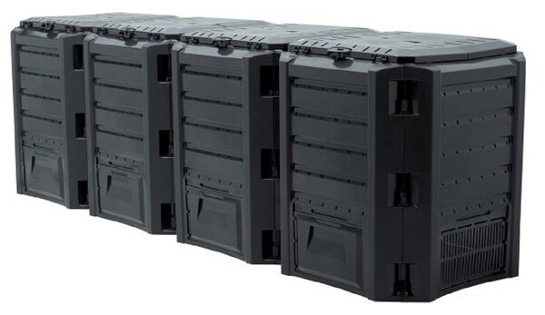 PROSPERPLAST Kompostér MODUL COMPOGREEN čierny 1600l