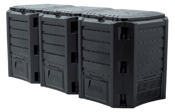 PROSPERPLAST Kompostér MODUL COMPOGREEN čierny 1200l