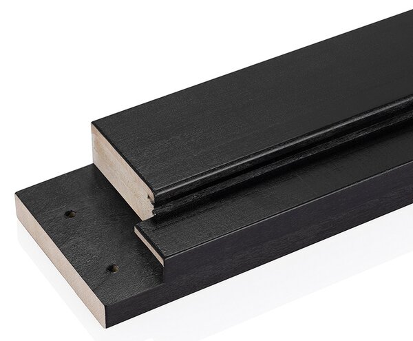 Andres dvere do sauny Black grey 7x19 osika