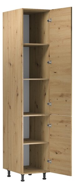 Potravinová skriňa VALEN - šírka 40 cm, dub artisan