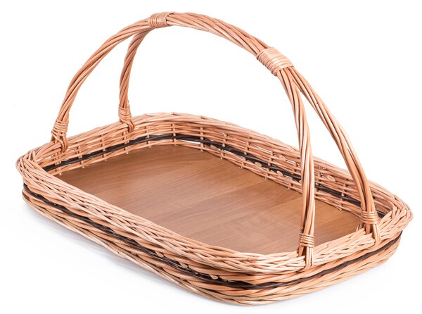 Podnos prútený Bakke I. š. 47 x hl. 36 x v. 6/30(cm)