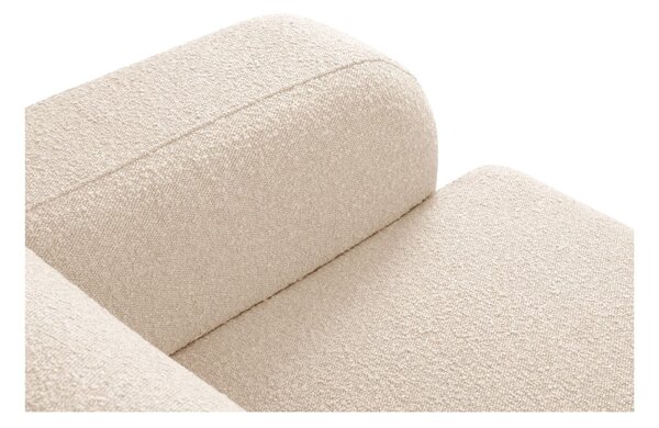 Béžová pohovka z textílie bouclé 170 cm Molino – Micadoni Home