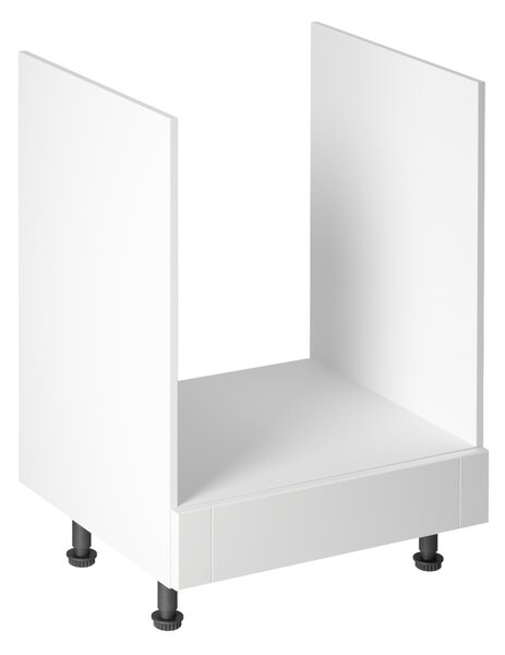 Kuchynská skrinka pre vstavanú rúru LUMEA - šírka 60 cm, biela