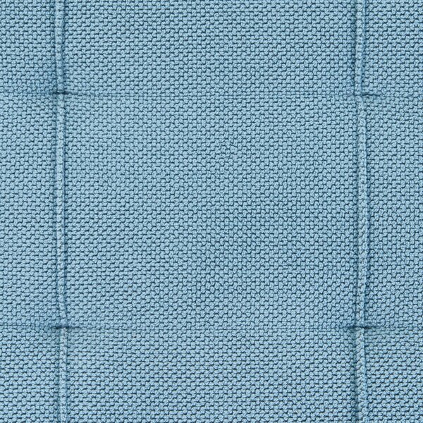 Taburet modrý 100 x 42 x 40 cm polyester čalúnená taburetka úložný priestor obývacia izba moderný štýl