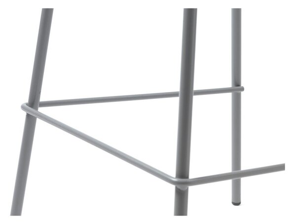 Sivá plastová barová stolička (výška sedadla 67,5 cm) Whitby – Unique Furniture