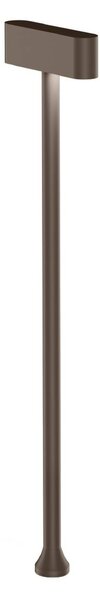 Wever & Ducré Lighting WEVER DUCRÉ chodníkové LED svetlo Kiosk 1.2 bronzová výška 65 cm, Hnedá / staromosadz, Hliník, Osvetlenie príjazdovej cesty